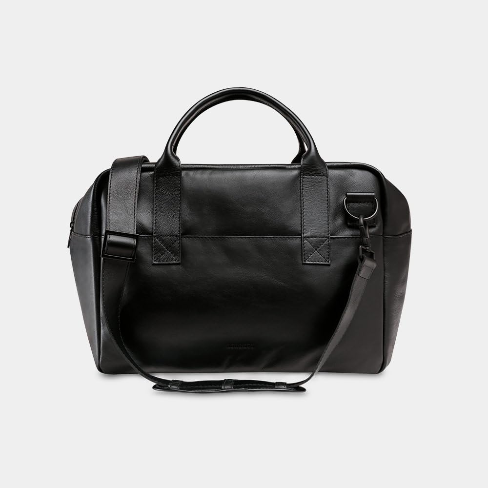 Leather Travel Bag Nomad Nordweg NW081A | Full-Grain Leather Duffel for Weekender, Cabin, Carry-On, Luggage | Stylish
