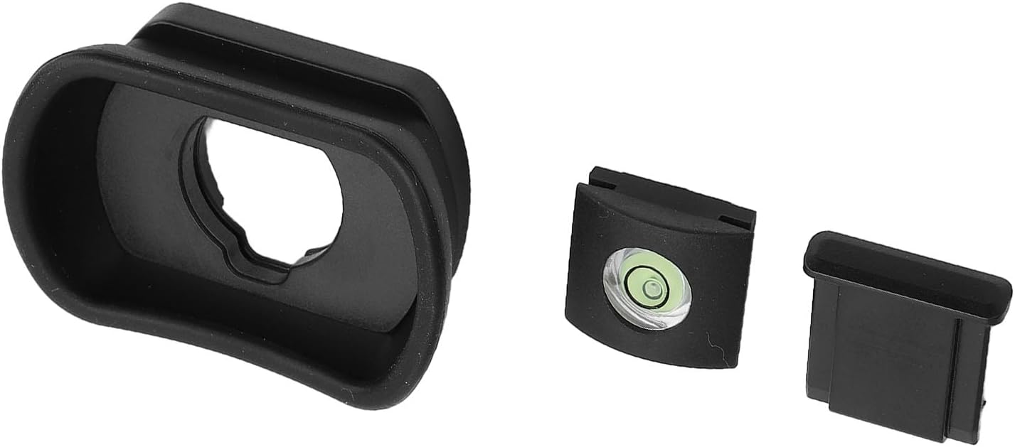 WIHFHGZ Set, 3 GFX100II XH2S T5 Camera Viewfinder Eye Cup Pcs with Hot Shoe Cover and Bubble Level for X