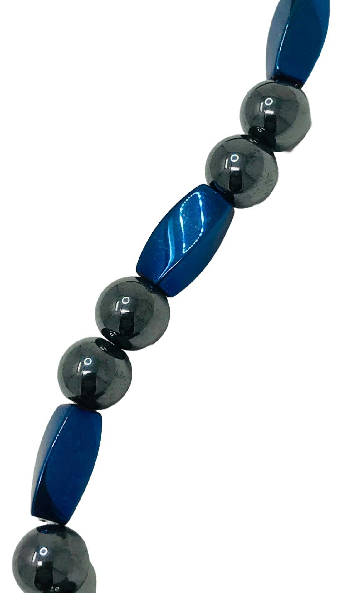 High Power Magnetic Hematite Bracelet (8 Inches)