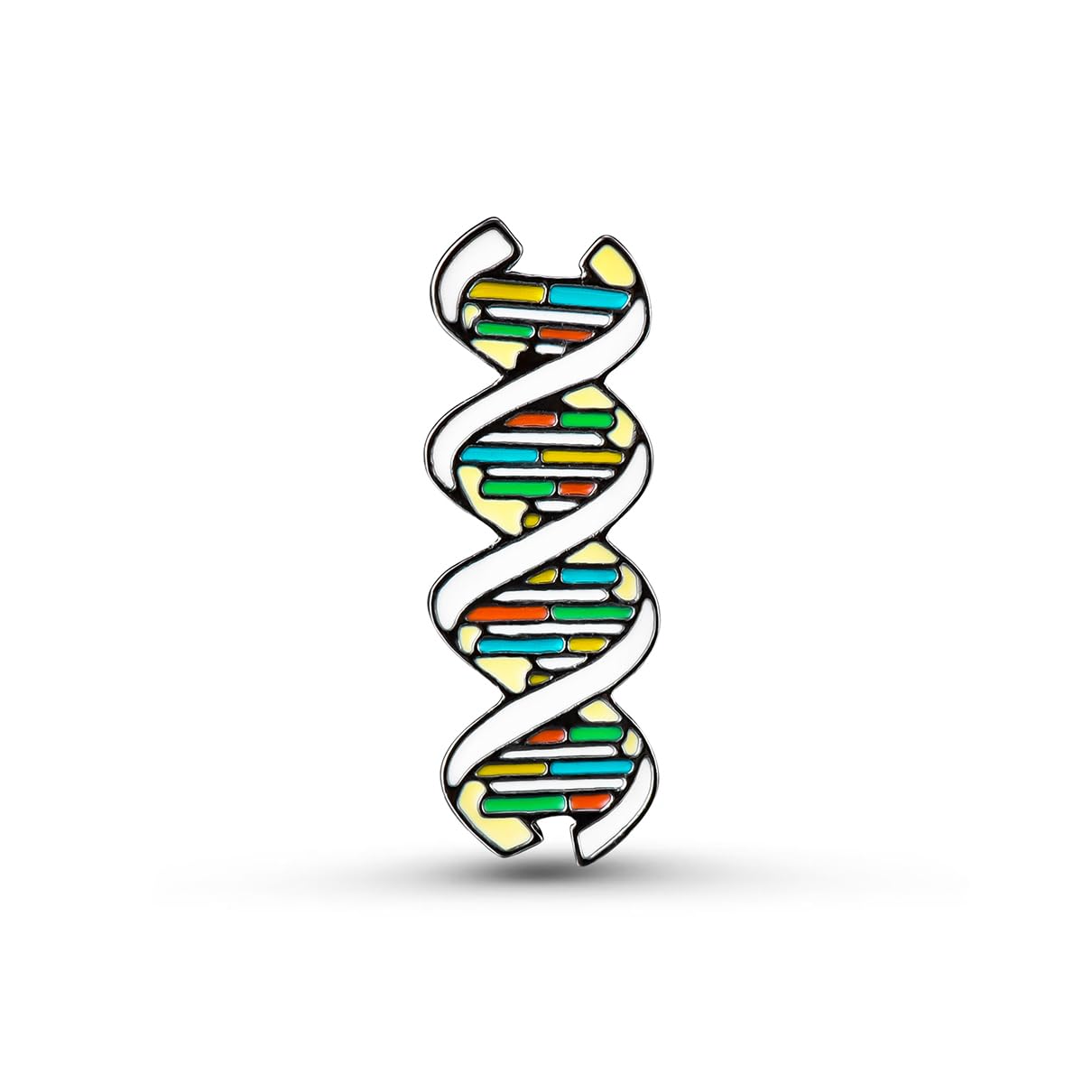 Dr's gift DNA Double Helix Enamel Pin Genetic Cell Brooch Lapel Badge Medical Jewelry Gifts for Geneticists Doctors Biologist
