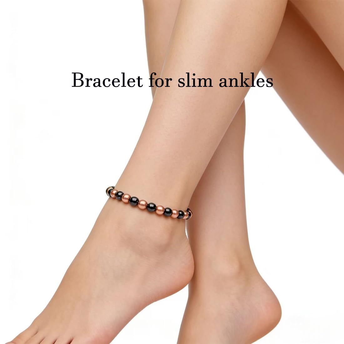 Copper Bracelet with Magnet Womens Copper Bracelets , Healing Better Health for Woman and Man, Hematite Magnetic Copper Bracelet, New Year Gift, Valentine's Day, Gift for Parents Mother's Day, Pulsera De Cobre Para Mujer for Parents, Mom Presents One Pack