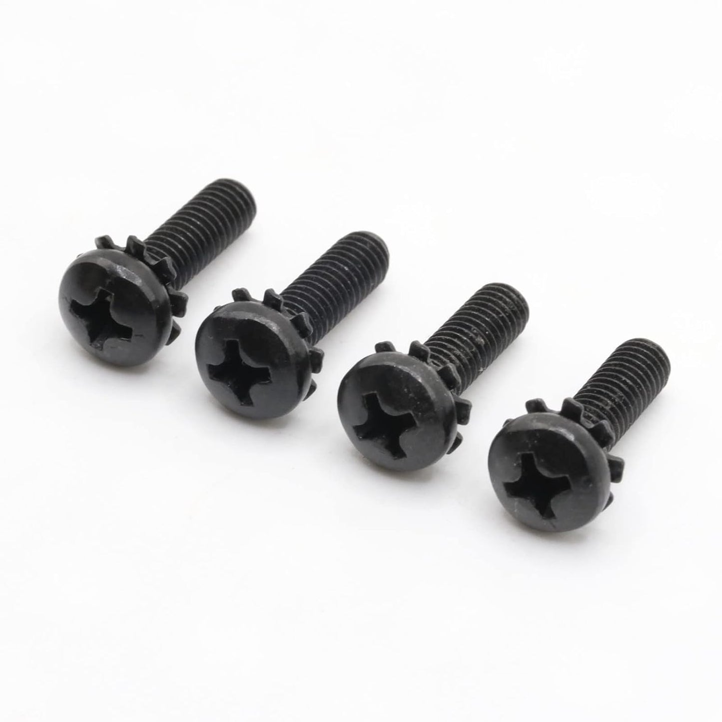 ReplacementScrews M4 14mm Set 4 Screws Compatible with Many LG TV Stands
