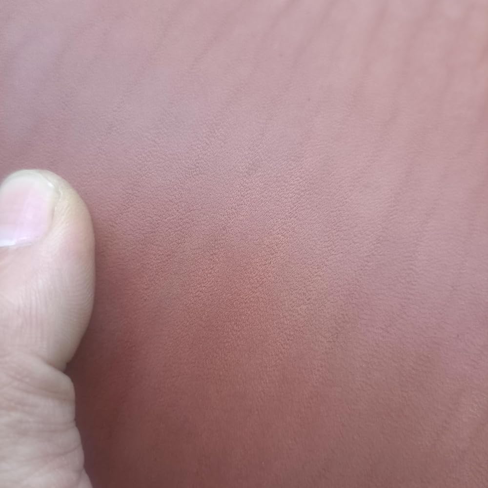 Full Grain Leather Sheet, 4-5mm Thick, Brown Leather, Vegetable Tanned Leather for Crafting, Tooling, Sheath Making (Brown 12 x 24 inches)
