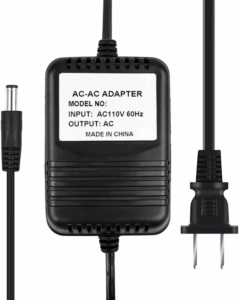 Musstad 1500E AC/AC Adapter for Lathem Clock Atomic Time Recorder Power Supply Cord Cable PS Wall Home Charger Mains
