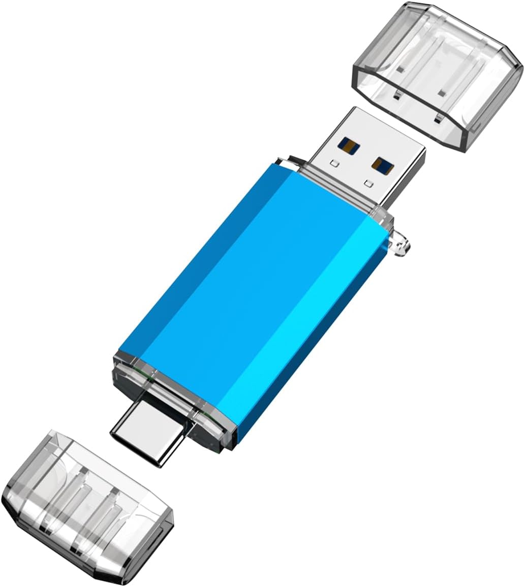 KOOTION 32GB 2 1 3.0/Type USB C Flash Drive in OTG USB C Thumb Drive Dual Drive USB C Memory Stick for Smartphone