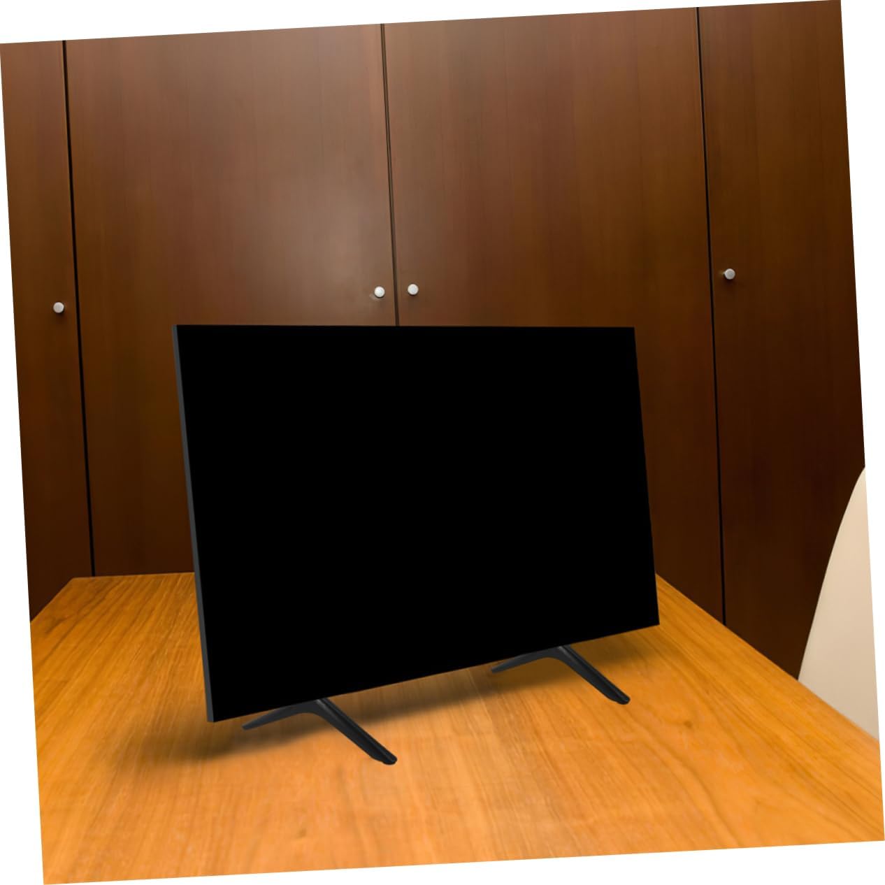 Cabilock 1 Pair Tv Stand for Bedroom No-Drill Tv Desktop Mount Stand Stable Base Tabletop Universal Heavy Duty Bracket