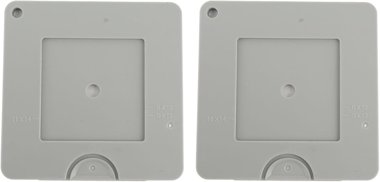 2pcs Keenso ABS Material View Finder Sliding Mechanism Improve Composition Skills for Painting Drawing Photography