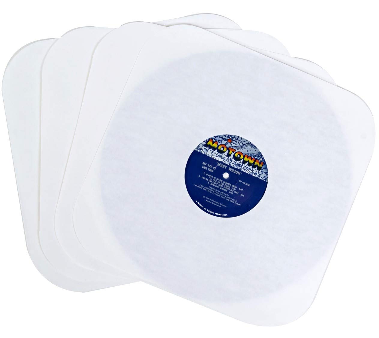 Vinyl Record Inner Paper Sleeves – Premium Archival Quality Covers for 12 Inch LP Albums – 50 Pack