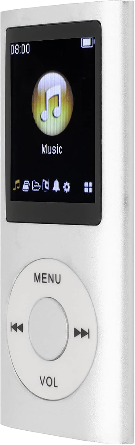 YUEHISY MP3 64GB 8 MP3, Player, with Memory Capacity, Hour Battery Life Portable Music Player, Supports WMA, FLAC, APE