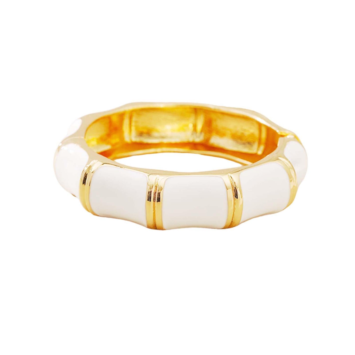 crataly White Gold Cuff Dripping Oil Bangle For Women-Enamel Vintage Bracelets For Birthday Christmas Mother's Day Valuntines Day Gifts