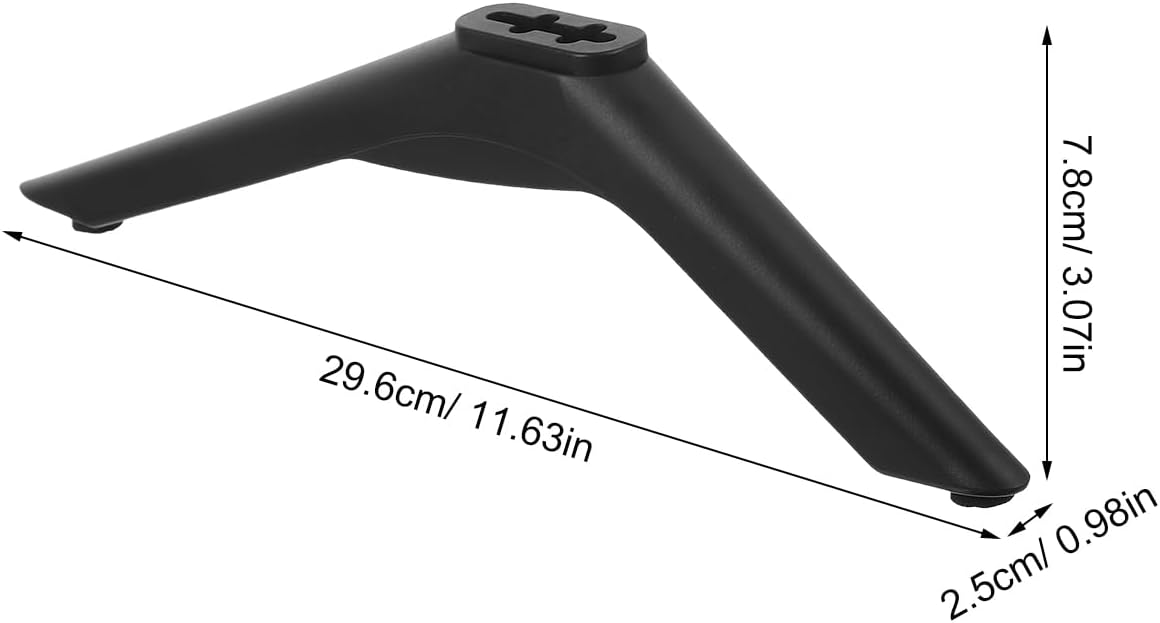 LIFKICH 43-65 Inch Universal Tv Stand Base for Televisions, Tabletop Tv Bracket with Screws, Desktop Support Pedestal