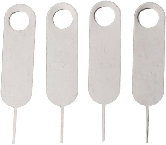 100pcs Mikikit Universal Sim Tray Eject Pin Tool for Mobile Phones, Hard Steel Removal Needle, Compatible