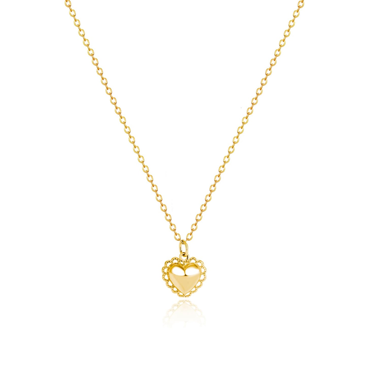 Zeffy Heart Necklace Small Cute Necklaces Trendy Dainty Tiny Heart Choker Necklaces Dainty Simple Jewelry Gifts