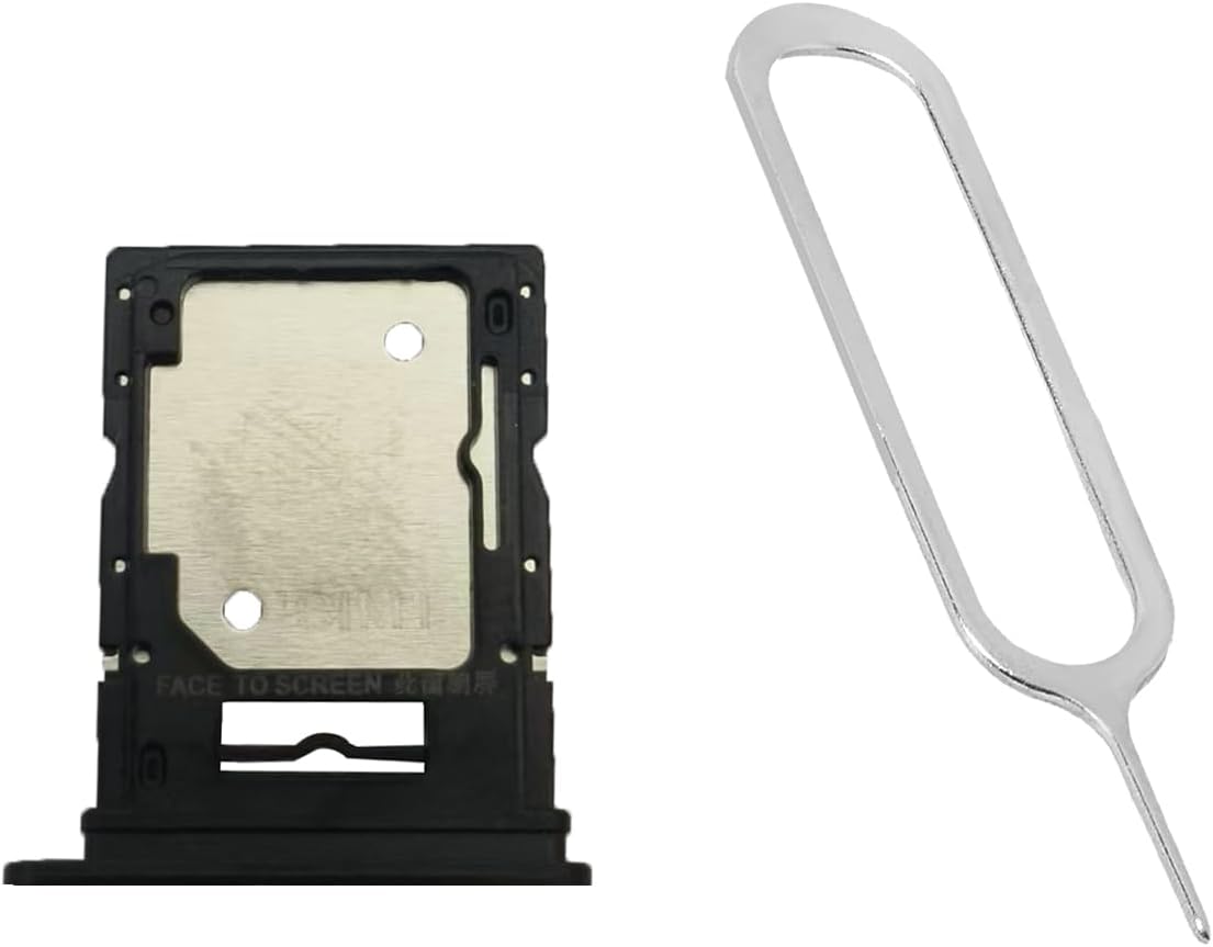 AceSoft 13 Substitutable Upgraded Excellent Standard Extra Dual SIM Card Tray Holder + SIM Card Ejection Pin Compatible