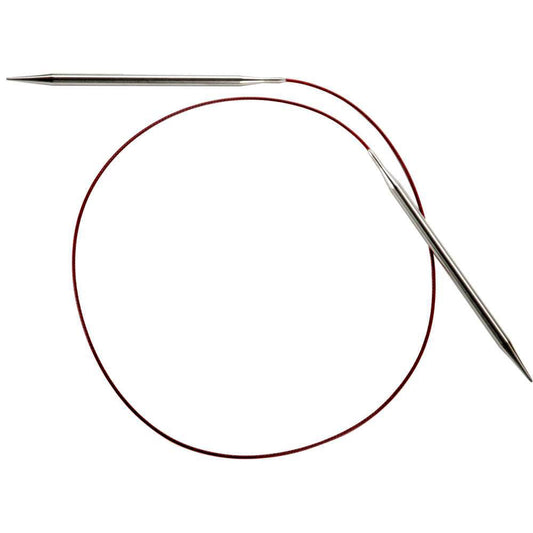 ChiaoGoo Red Lace Circular 32 inch (81cm) Stainless Steel Knitting Needle Size US 2 (2.75mm) 7032-2