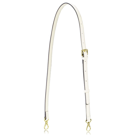Allzedream Leather Purse Strap Replacement Crossbody Handbag Long Adjustable (White)