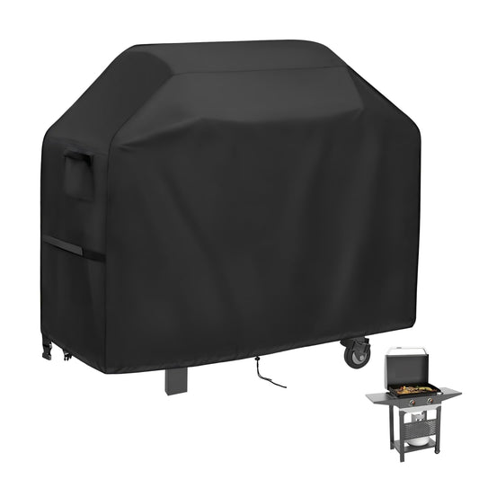 Agustone Grill Cover for Blackstone Pro Series 2 Burner 22 Inch Griddle with Double Shelf, Outdoor Waterproof BBQ Covers for Model 2165 2414, Propane Gas Grill Cover