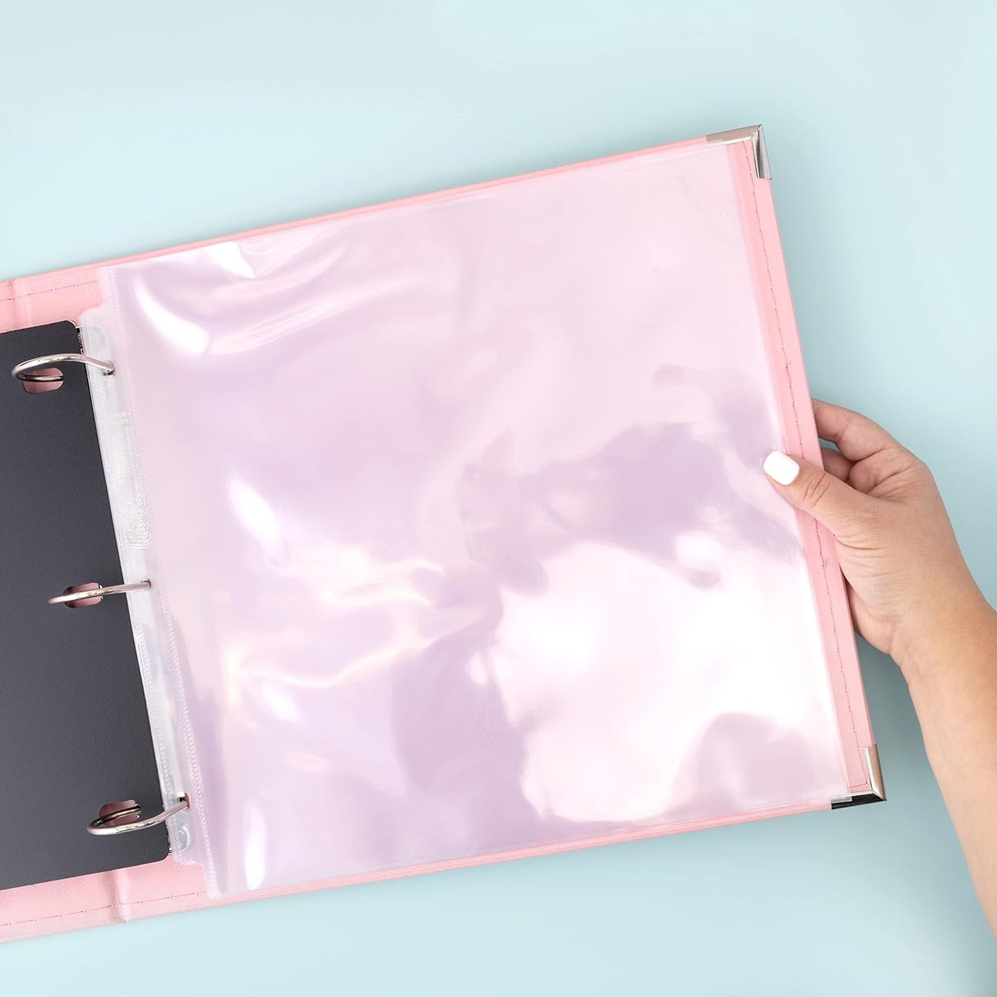 We R Memory Keepers, Page Protector Sleeve Set,12 x 12, Includes 50 Pages, Non-Glare, Compatible with Most 3 Ring Albums, Perfect for Scrapbooking, Document Storage and More
