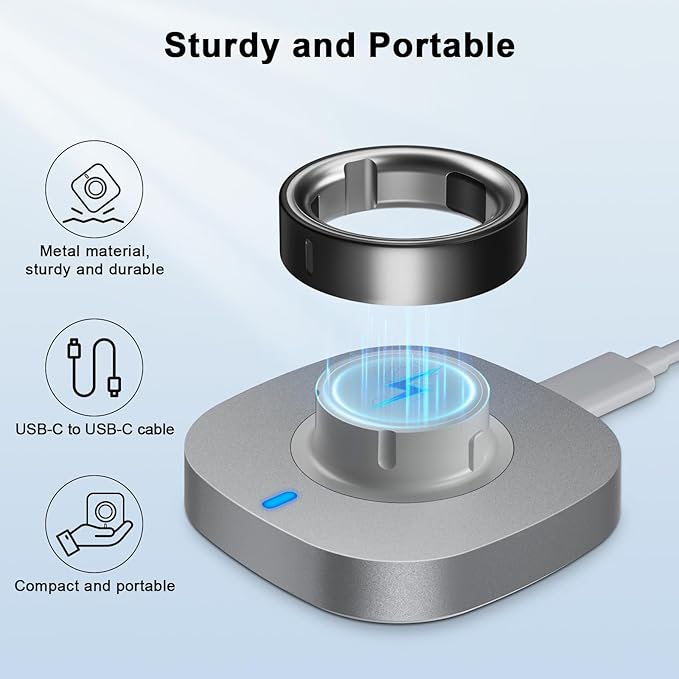 Compatible with Oura Ring 4 Charger