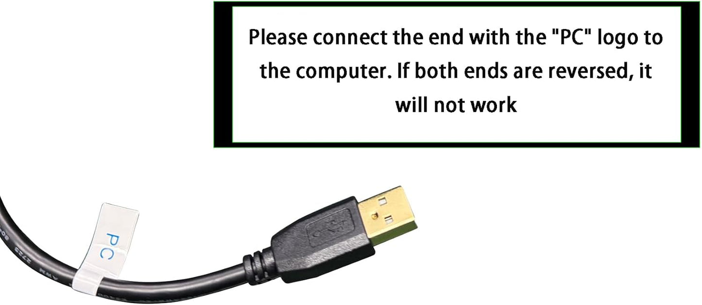 40Ft, (12M/40Ft) Tan QY USB A to A Male Cable Double End USB Cord with Gold-Plated Connector for Hard Drive Enclosures