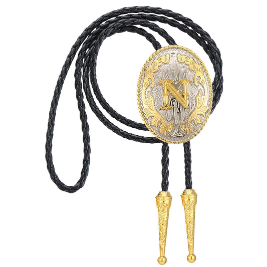 Jeilwiy Bolo Tie Necklace for Women Western Bolo Tie N Cowboy Ties Jewelry Rodeo Necklace Leather Necktie Bolero Ties