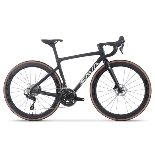 SAVADECK Carbon Road Bike,Lightweight Full Carbon Racing Bicycle with Shimano 105 R7120 24S Shift Groupset and Hydraulic Oil Disc Brake Bike