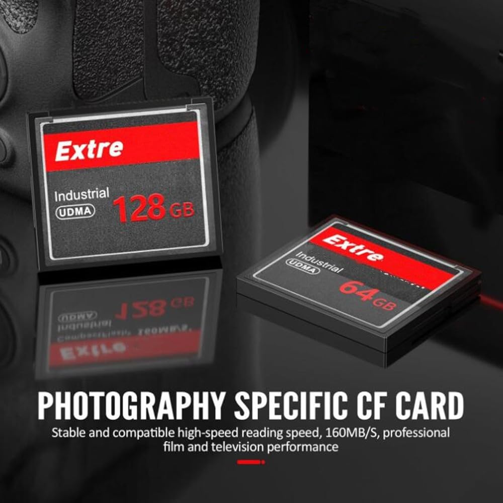 LILIWELL 32GB 60 CF Memory Card UDMA Up to MB/s High Speed Camera Cards