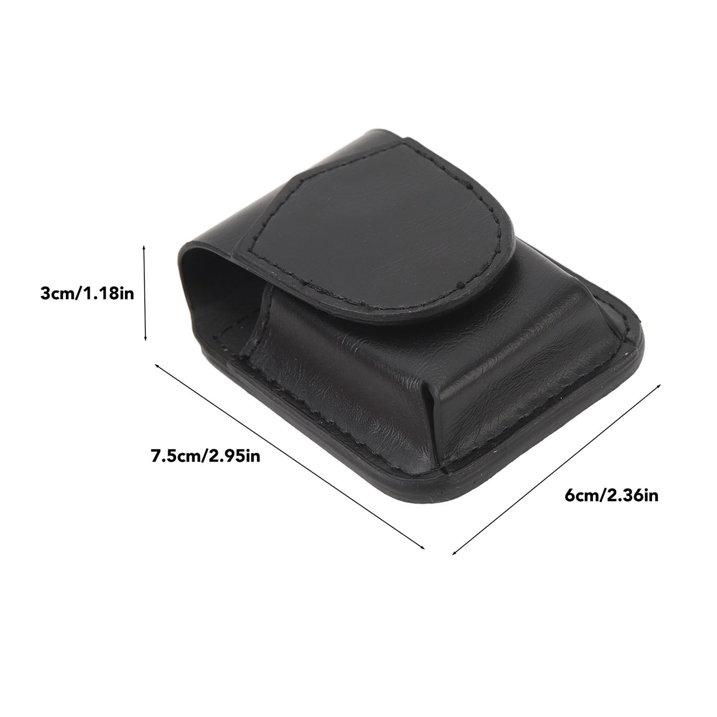 Leather Lighter Holder, Case Pouch for Men Women, Magnetic Buckle, Belt Loop, Secure Stitching, for Tools, Outdoor Travel, Lighter Bag with, PU Leather, Belt Companion