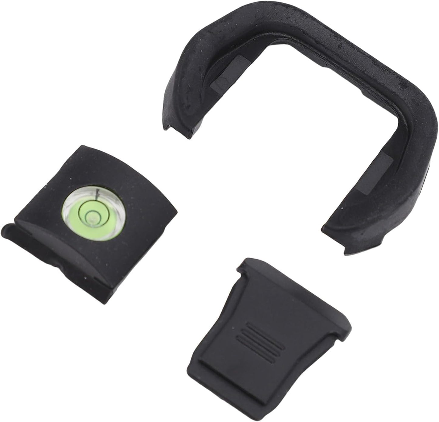 R5 R6, Pomya Camera Eyecup Viewfinder & Hot Shoe Cover Cap with Bubble Spirit Level Kit - Compatible with Soft Silicone