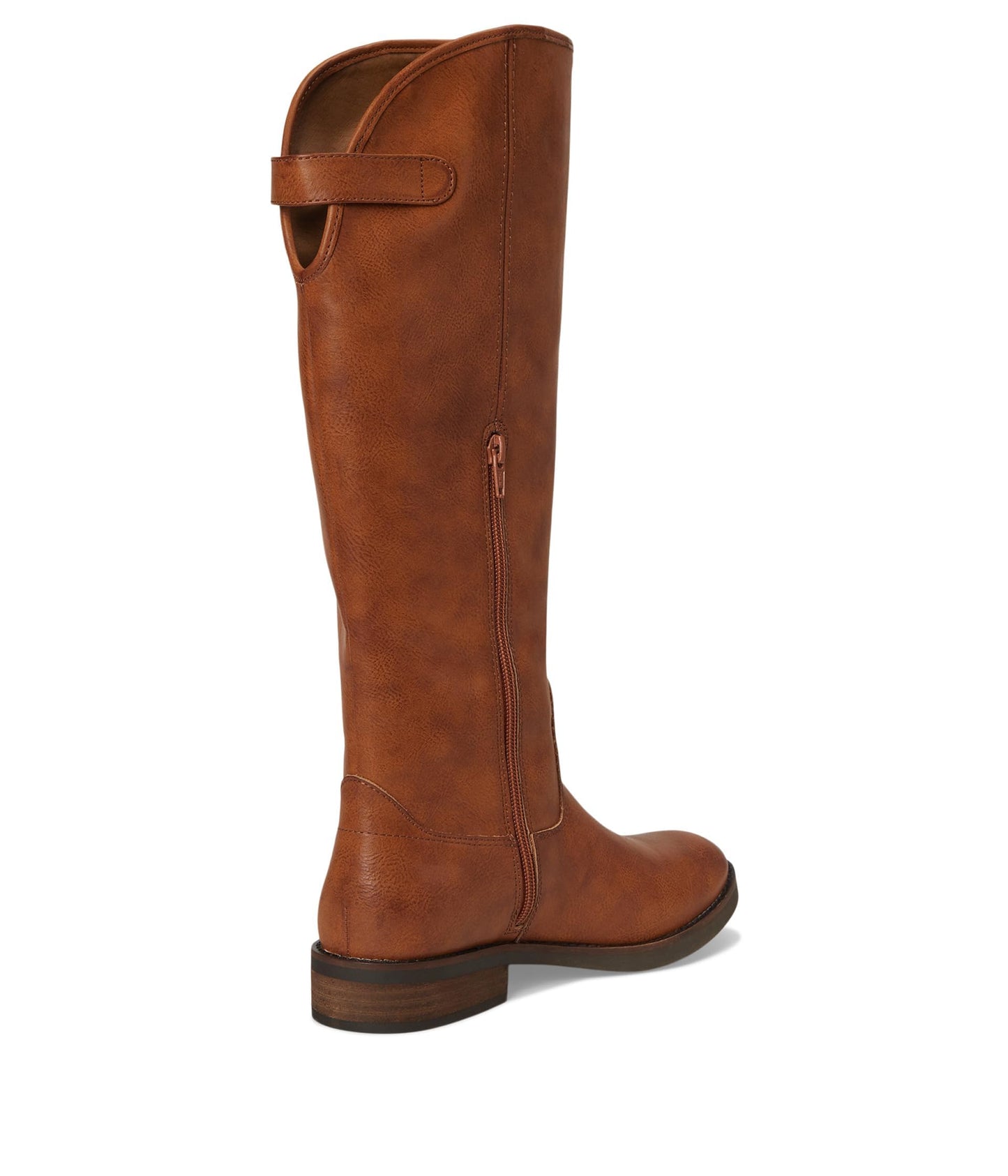 FRYE AND CO. Womens Kellie Button Tall Cognac 7 Medium