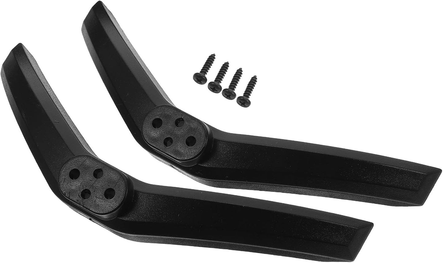 MERRYHAPY 50-inch Set Tv Stand Legs and Replacement Feet Brackets with Screws for Televisions, Plastic Pedestal Support