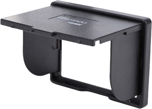 Camera LCD Sun Shade, Non Slip Camera LCD Viewfinder with Screen Protector, Secure Fit & Quick Disassembly, Foldable
