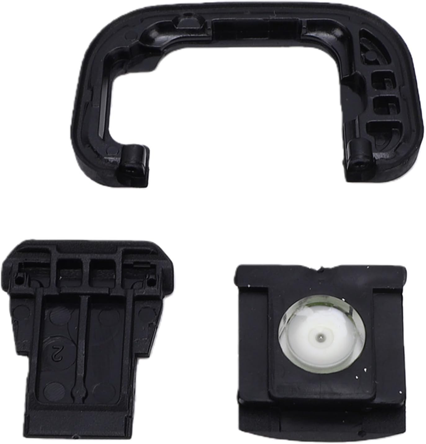 R8 Viewfinder Eyecup, Portable Eyepiece Eye Cup with Hot Shoe Cover and Level, Fit for RP Camera