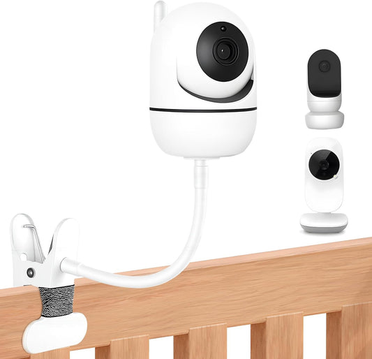 Mirexion Flexible Baby Monitor Clip Mount: Compatible with HelloBaby/VTech/Owlet Baby Monitor, Baby Camera Holder