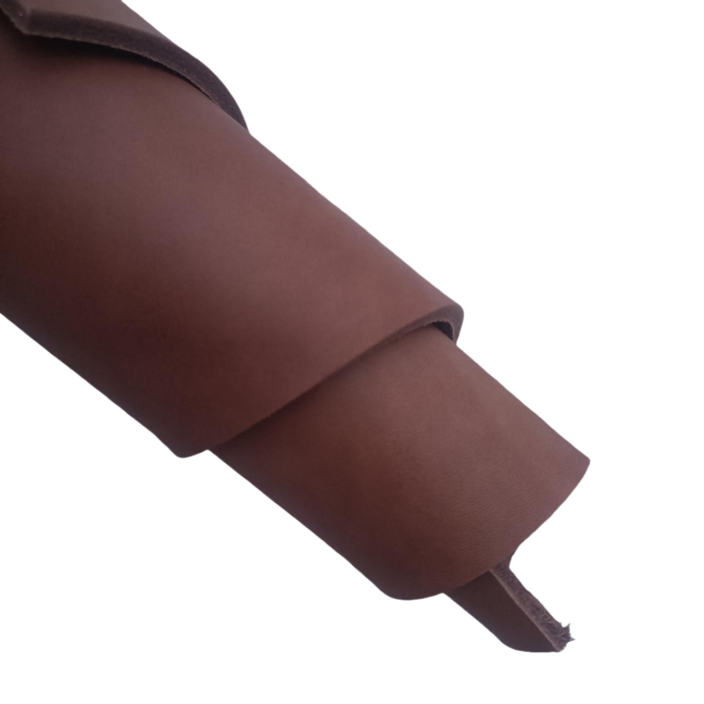 Full Grain Leather Sheet, 4-5mm Thick, Brown Leather, Vegetable Tanned Leather for Crafting, Tooling, Sheath Making (Brown 12 x 24 inches)
