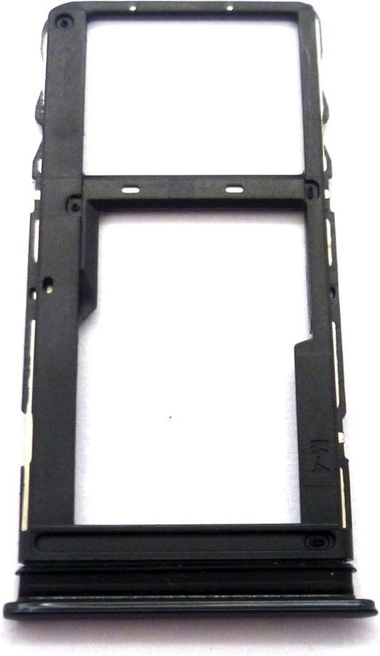 10 5G T790S Sim Card Holder Slot MicroSD Tray Replacement Compatible with TCL UW Verizon (Black)