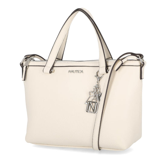 Nautica Mariner Women’s Satchel Handbag with Crossbody Strap, Top Handle Hobo Purse Everyday Shoulder Bag