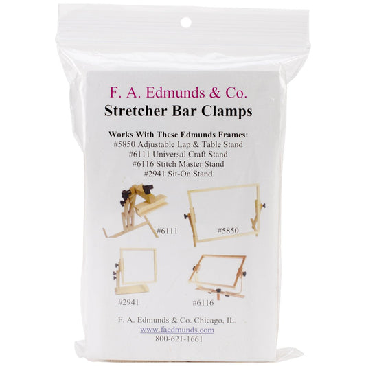 Edmunds Clamp Converts Stitch Stands to Frames for Stretcher Bars