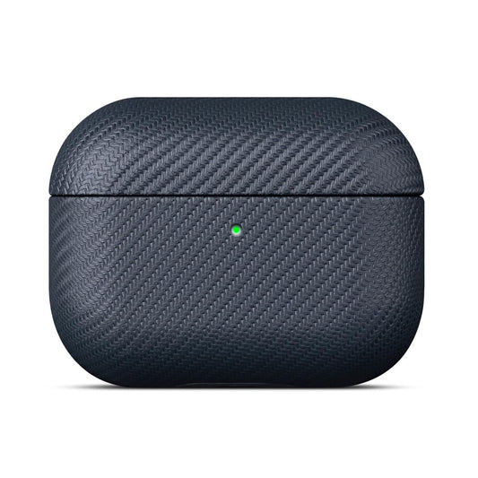 Tonghex for AirPods Pro 3 Case | Slim Hard Cover Compatible with Airpods Pro 3rd Generation | Premium Synthetic Leather | Full Drop Protection Cover with Lanyard | Air Pods Pro 3 Case - Gray