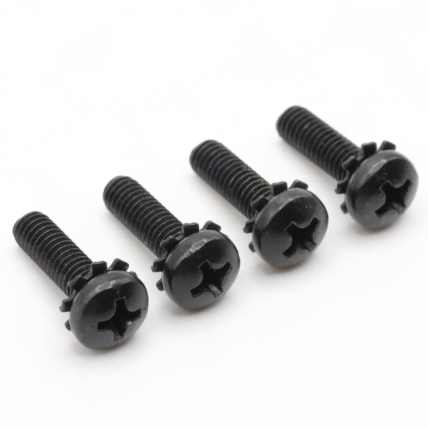 ReplacementScrews M4 14mm Set 4 Screws Compatible with Many LG TV Stands