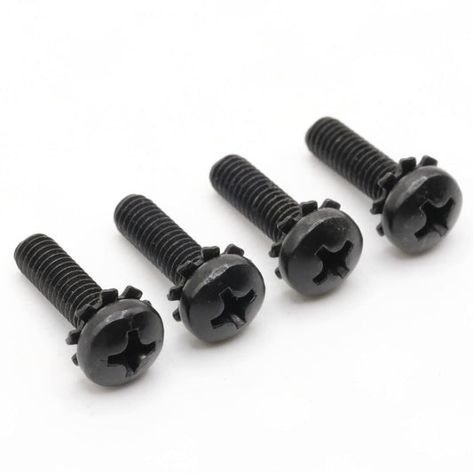 ReplacementScrews M4 14mm Set 4 Screws Compatible with Many LG TV Stands