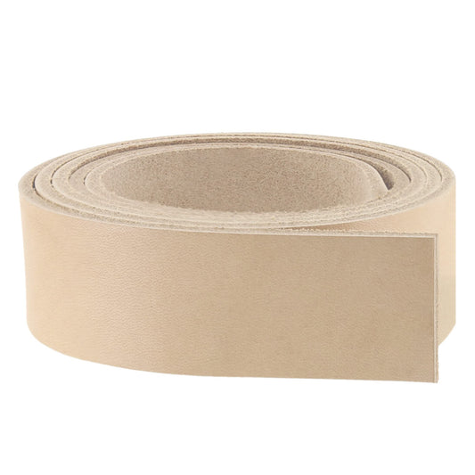 ELW Leather Blank Belt | 5-6 Oz. (2-2.4mm) Thickness | Size: 1-1/2"x60" (3.81x152cm) | Cowhide Vegetable Tanned | Full Grain Strip, Strap | Ideal for DIY Belts for Tooling, Crafting, Stamping, Dyeing