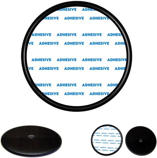 Ramtech Electronics 90mm (3.5) 2-Pack OTR800/OTR1000, 1090/890 Dashboard Pad Mounting Disk for Garmin Truck GPS Suction