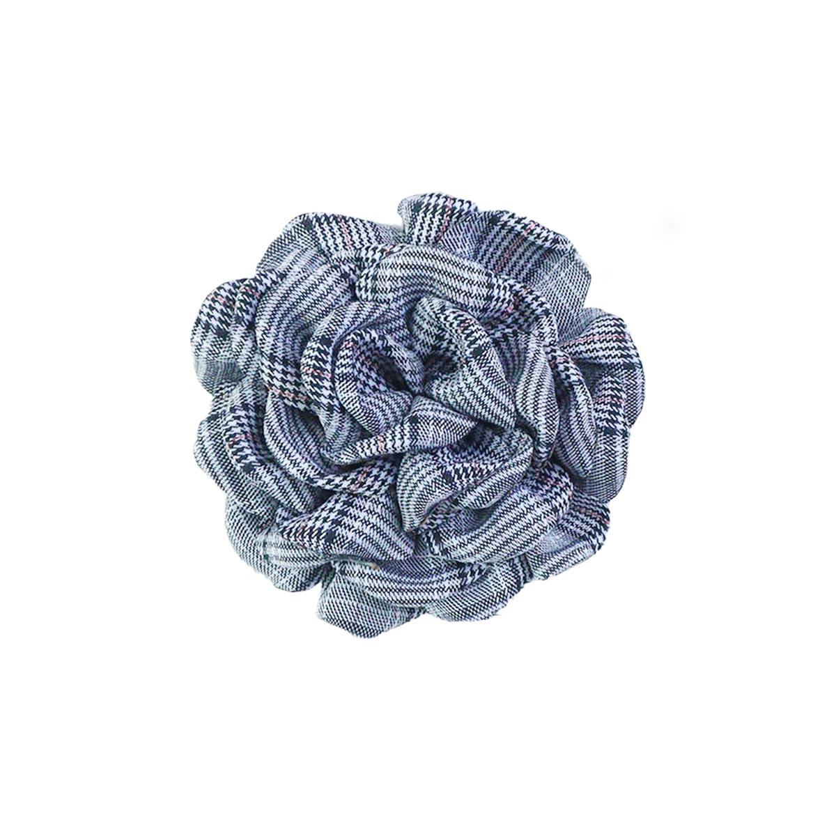 Elegant Large Cloth Flower Brooches Big Camellia Flower Pin for Women Dainty Cloth Fabric Rose Brooches Dress Skirt Scarf Hat Pins Clothing Decoration Accessories (Dark blue B)