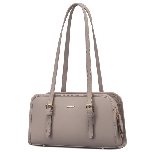 LOVEVOOK Swing Zip Shoulder Bag, Small Purses for Women Trendy Handbags, Mini Vintage Hobo Clutch Leather Tote