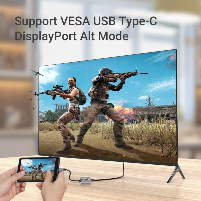 Fonus 4K 11" (1st/2nd/3rd/4th USB C to HDMI Adapter Projector Converter TV Video Hub Compatible with iPad Pro Gen)