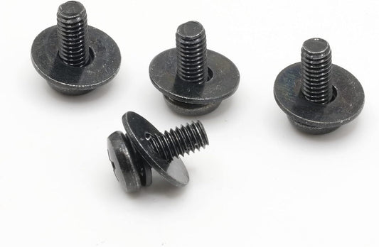 ReplacementScrews M4 10mm 75x75mm 100x100mm VESA Compatible TV/Monitor Wall Mount Screws for and Brackets. Metric