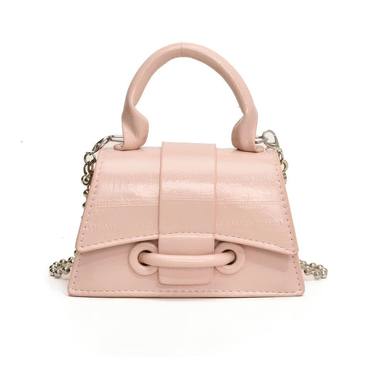 Mini Crossbody Bags Women's Y2K Purses Top Handle Crossbody Bag Clutch Shoulder Handbag for Cocktail Party Prom Wedding Pink