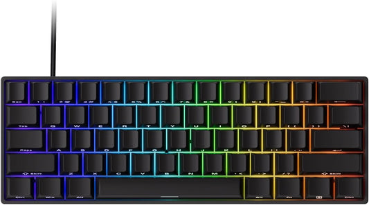 MONSGEEK FUN60 16k 60% Pro Rapid Trigger Gaming Keyboard Scan Rate SP Magnetic Switch HE Keyboard Wired Black
