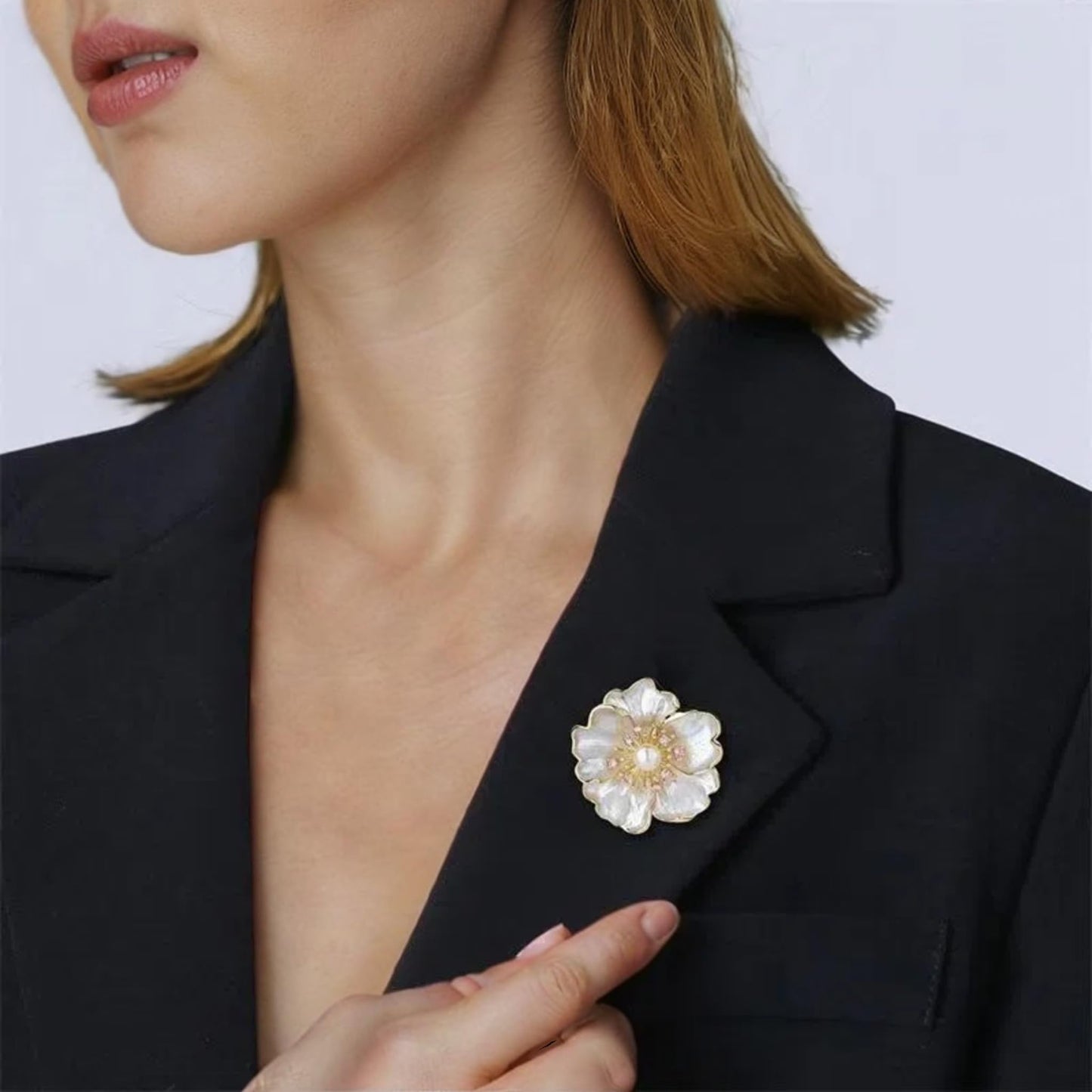 Fashion Brooches For Women, Flower Brooch Pins, Suitable For Party And Daily Wear On Many Occasions，L